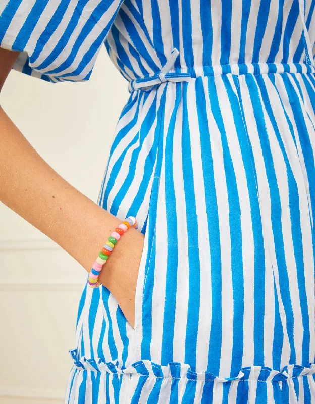 Evie Dress in French Stripe