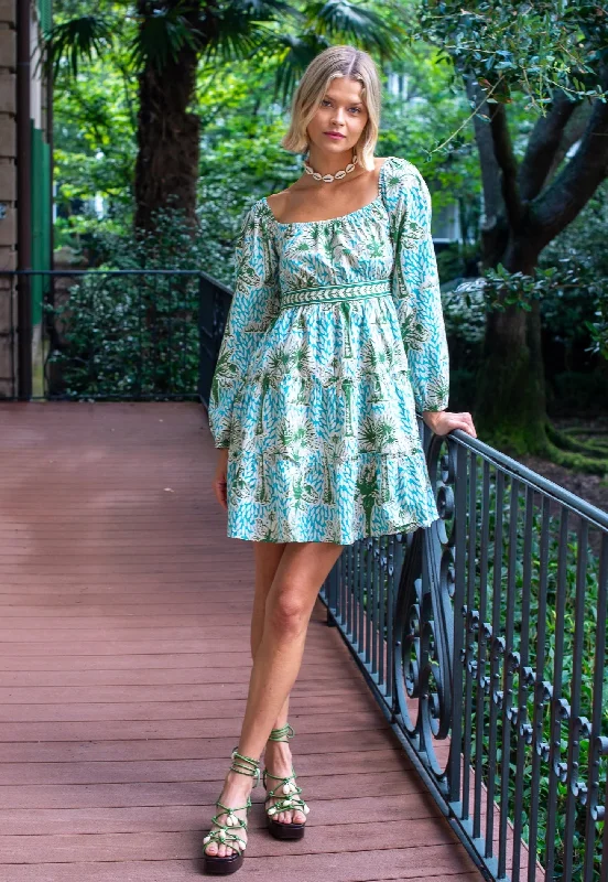 Lala Dress in Island Palm