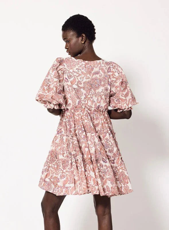 Lavinia Mini Dress in Amara Floral