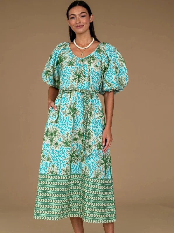 Penny Dress in Island Palm