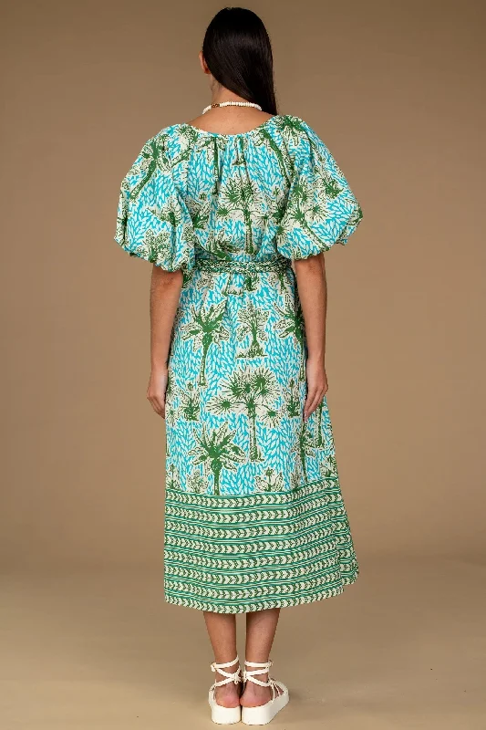 Penny Dress in Island Palm