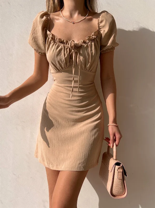 Beige Anastasia Dress REF:22K000622