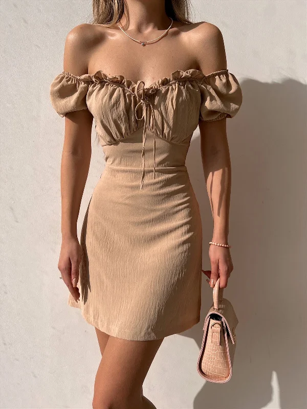 Beige Anastasia Dress REF:22K000622