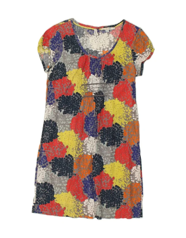 BODEN Womens Abstract Pattern Shift Dress UK 14 Medium  Multicoloured