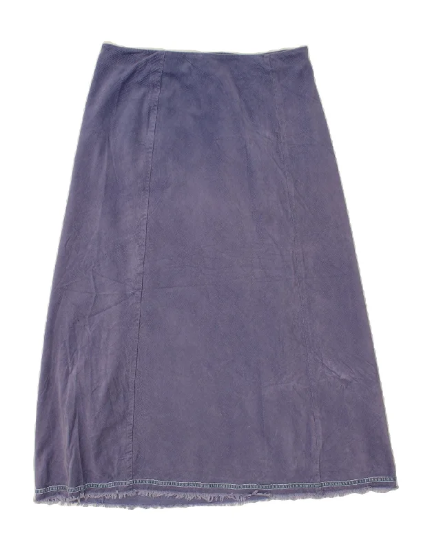 BODEN Womens Corduroy Skirt UK 14 Large W32 Blue