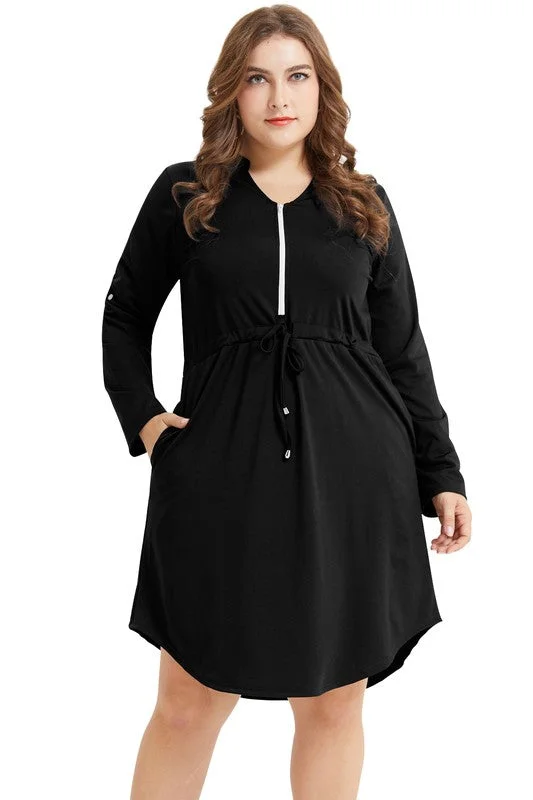 Carla Casual Dress in PLUS