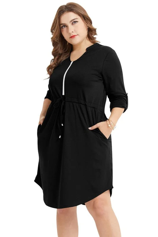 Carla Casual Dress in PLUS