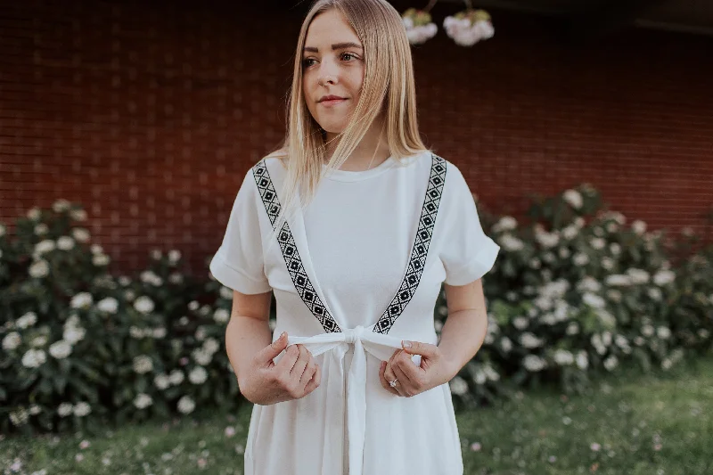 Cayah Embroidered Dress