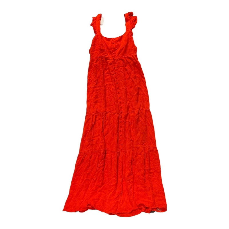 Dress Casual Maxi By Bb Dakota In Red, Size: L