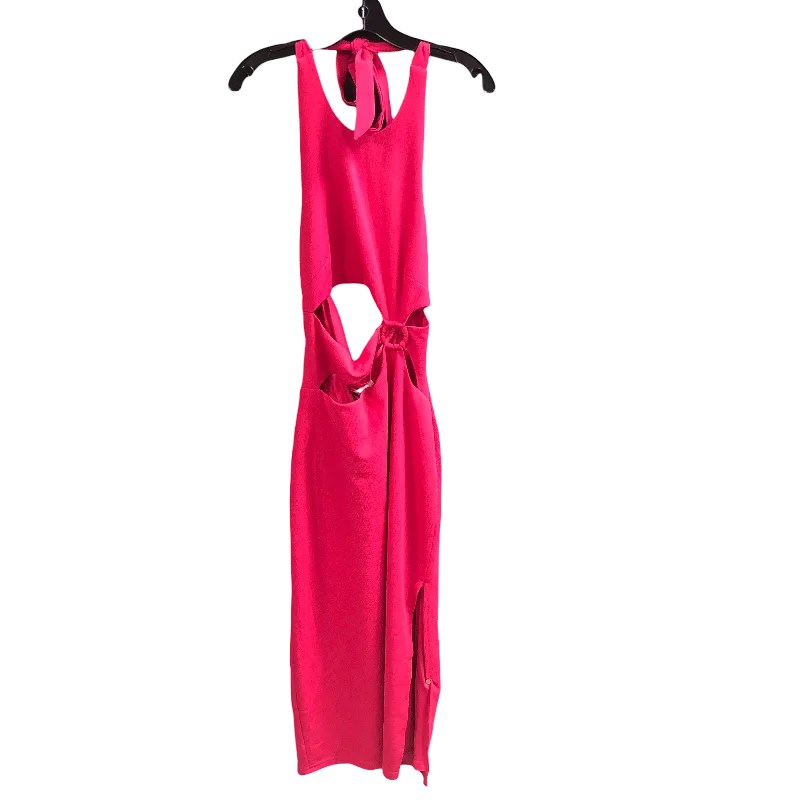 Dress Casual Maxi By Cmc In Pink, Size: Xl