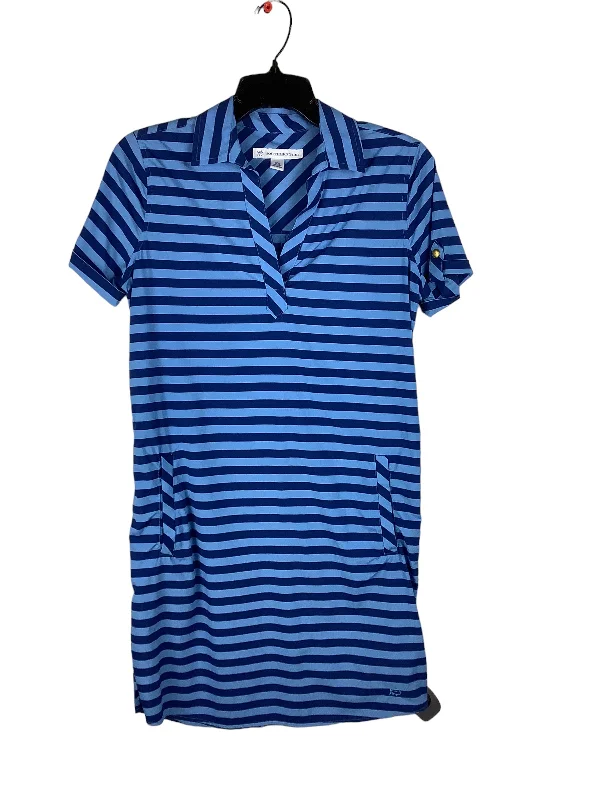 Dress Casual Midi By Southern Tide In Striped Pattern, Size: Xs