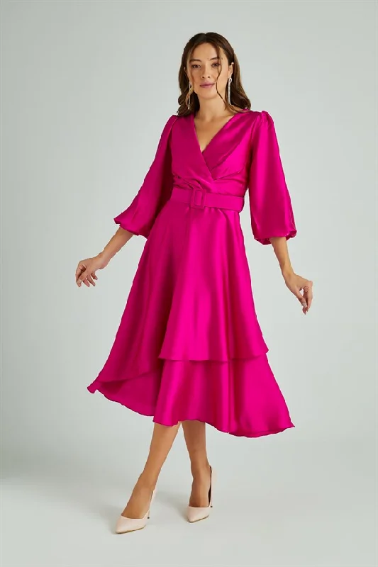 Fuchsia Dress REF : BCW182ELB0002107