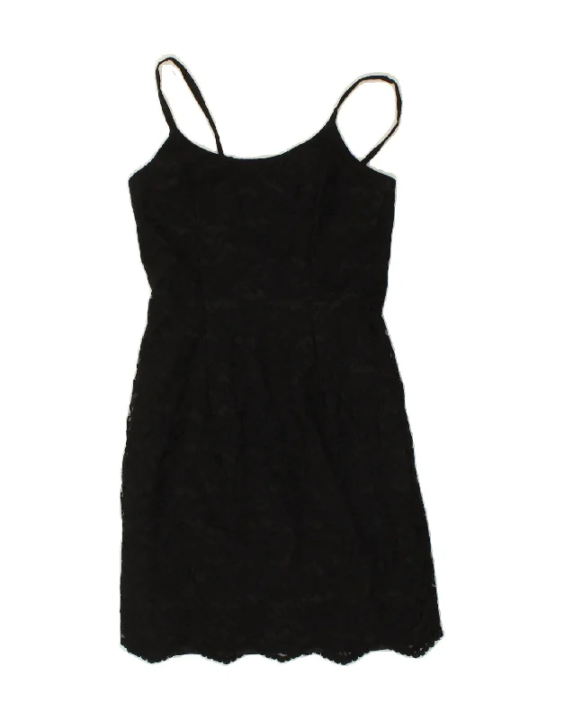 H&M Womens Sleeveless Bodycon Dress EU 38 Small Black