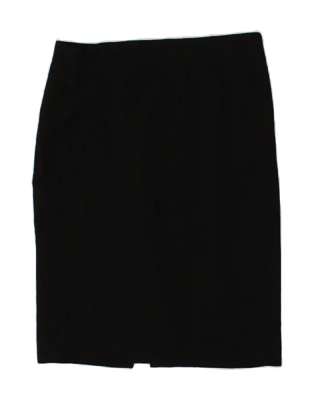 HOBBS Womens Straight Skirt UK 14 Large W34 Black