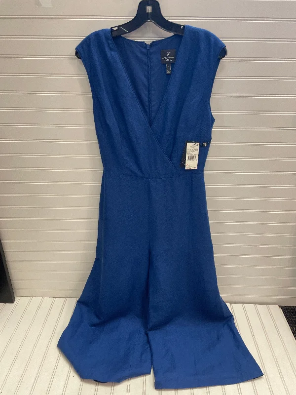 Jumpsuit By Adrianna Papell In Blue, Size: 6