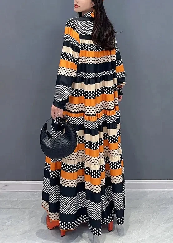 Print Chiffon Dresses Fall