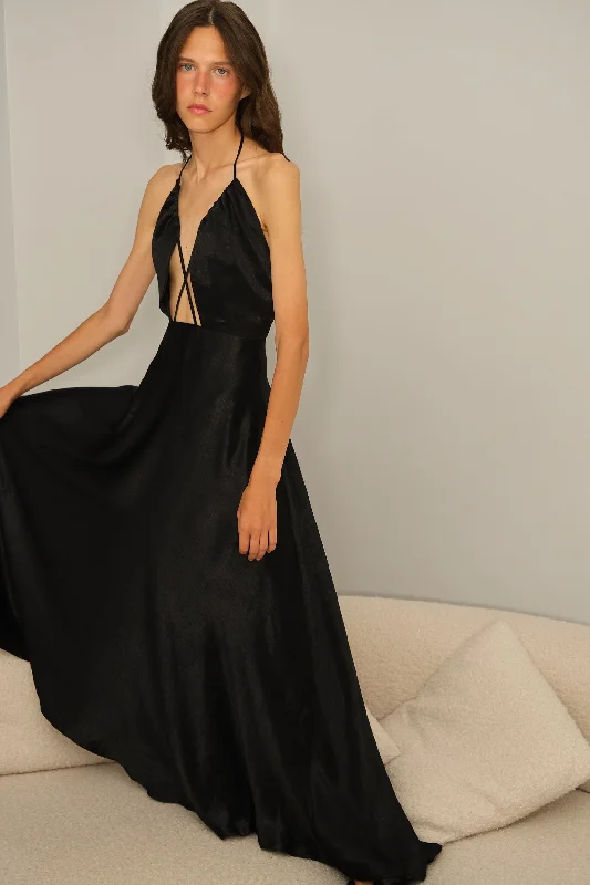 Orso Maxi Dress - Black