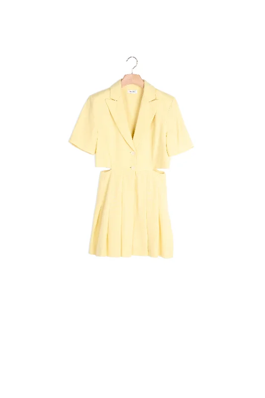 ROBE Jaune citron