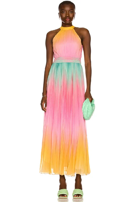 Zale Long Dress - Multicolor