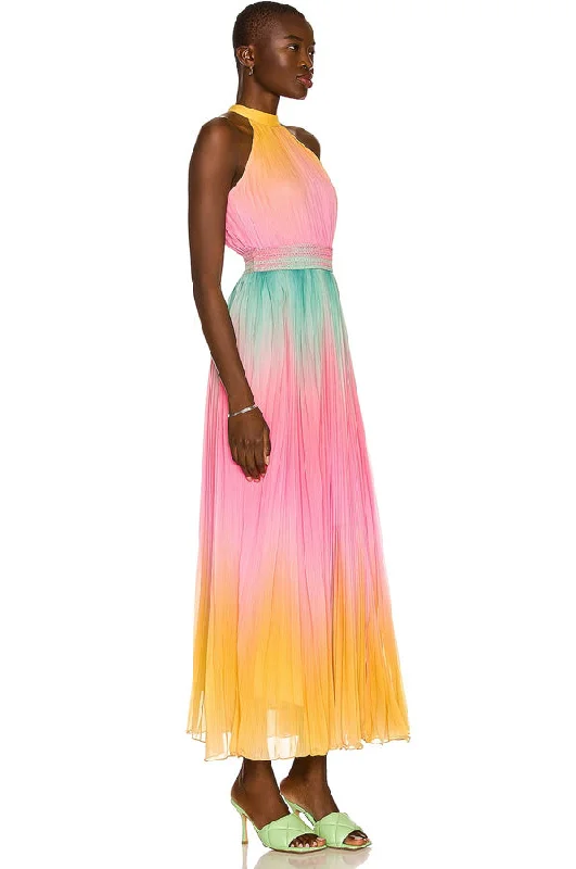 Zale Long Dress - Multicolor