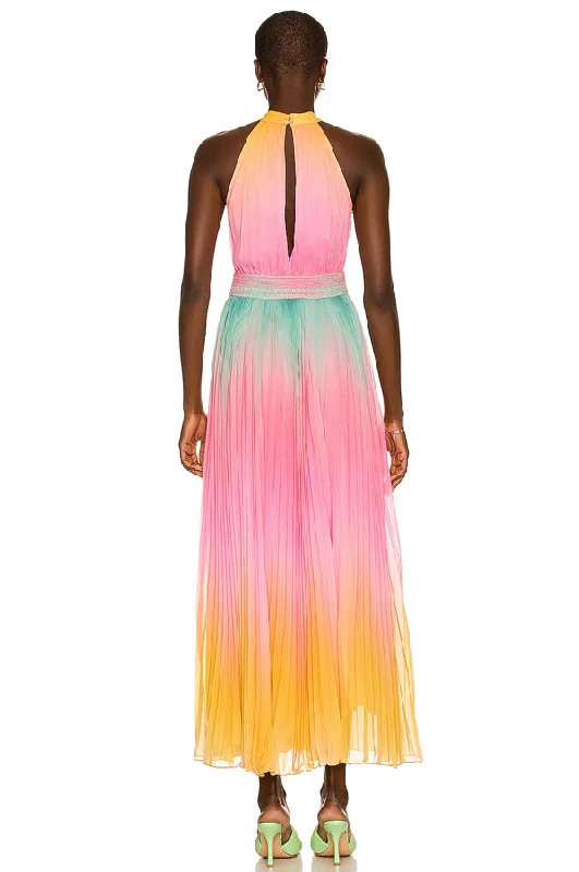 Zale Long Dress - Multicolor