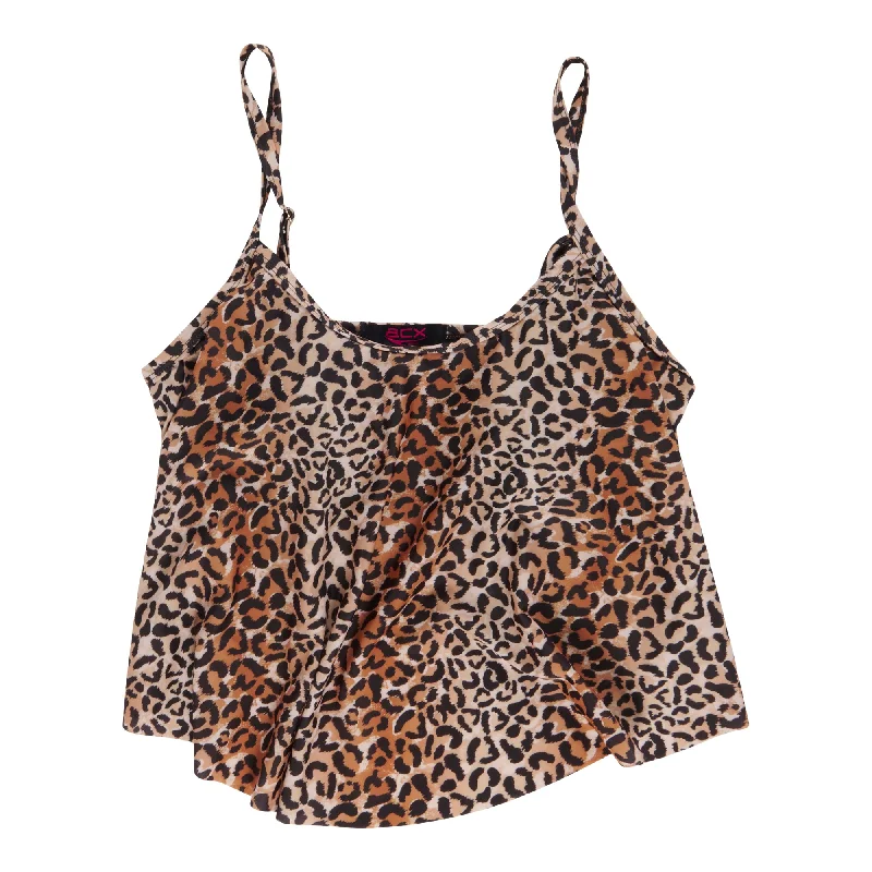 ACX Active Women's Animal Print Tankini Top