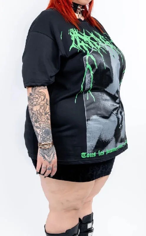 All Men are Sinners Oversized Tee | Plus Size