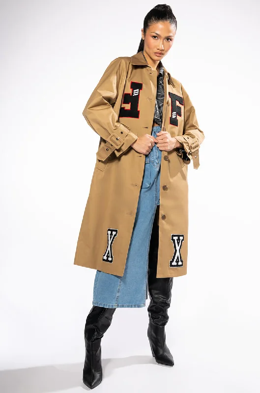 BEST IN CLASS PATCHWORK TRENCH COAT