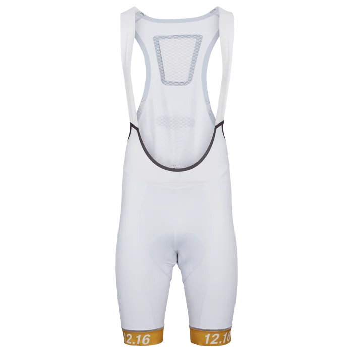 Bib Goffrato Endurance 3D pad 234 Wht/gold | Man