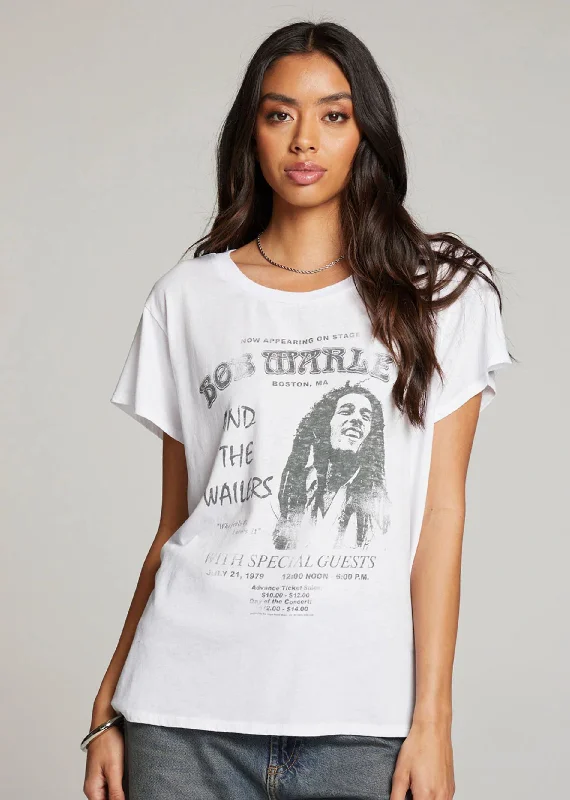 CHASER Bob Marley Band Tee ★ White