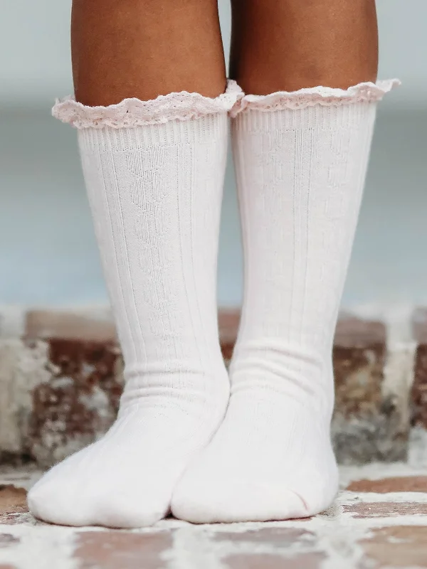 Boot Socks - Rose Water