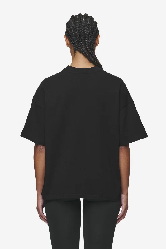 Bracy Heavy Oversized Tee Black White Gum