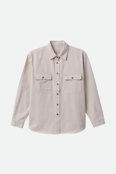 Brixton - Bowery Boyfriend Overshirt, Natural