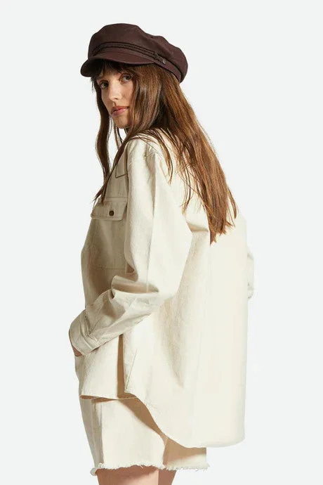 Brixton - Bowery Boyfriend Overshirt, Natural