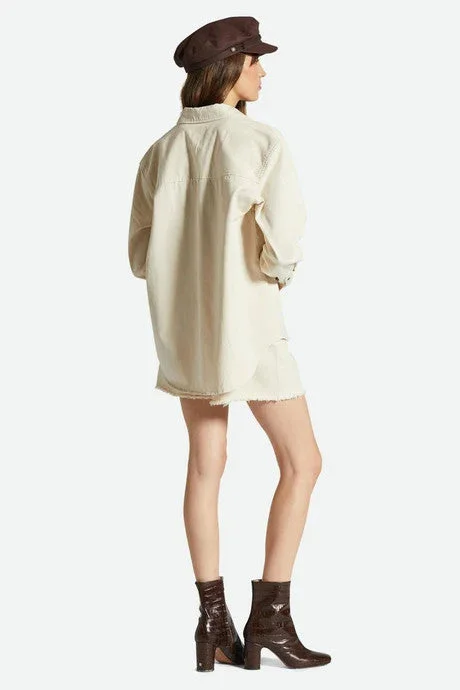 Brixton - Bowery Boyfriend Overshirt, Natural