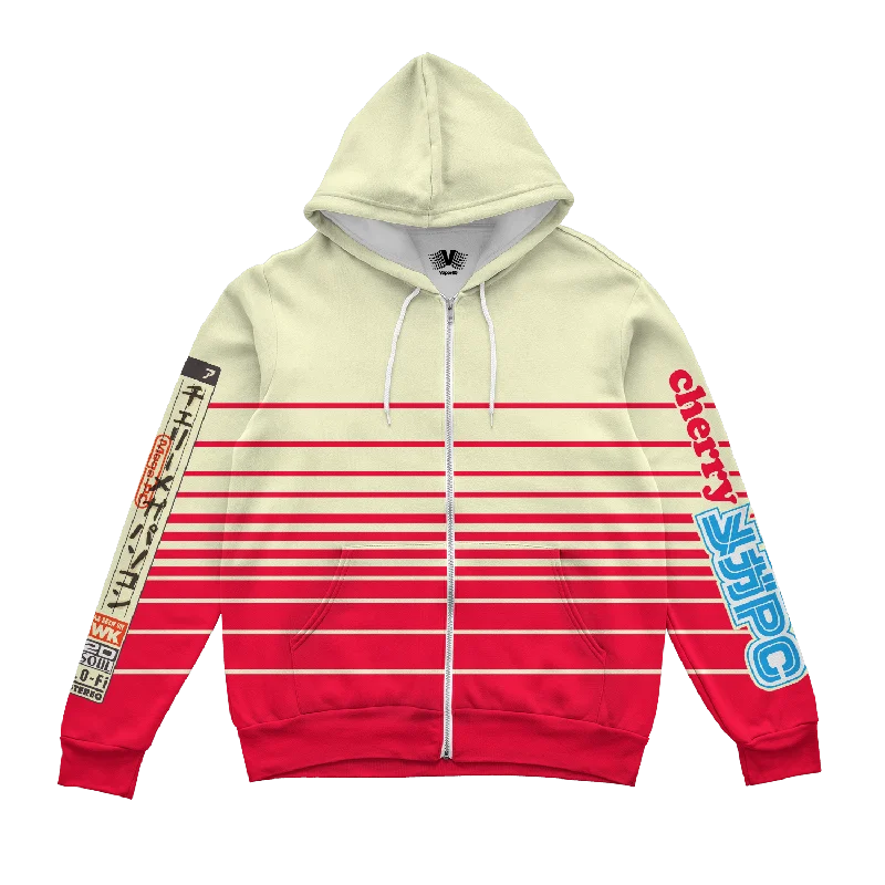 Cherry PC Zip Up Hoodie