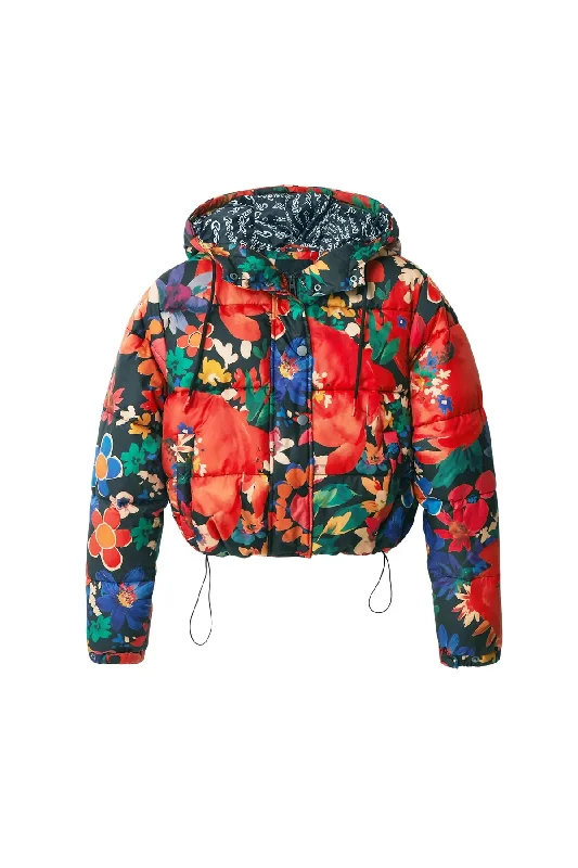 Desigual Stavanger Floral Padded Jacket