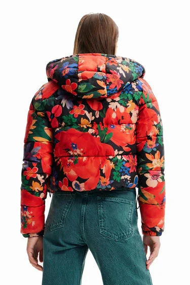 Desigual Stavanger Floral Padded Jacket