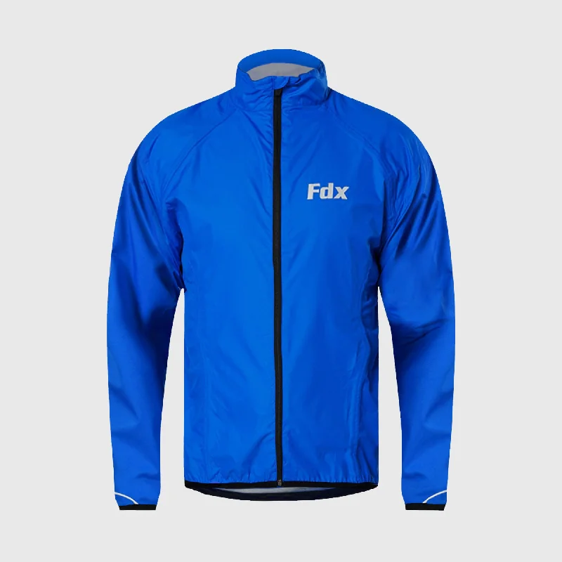 Fdx J20 Blue Women's & Girl's Windproof & Waterproof Cycling Jacket