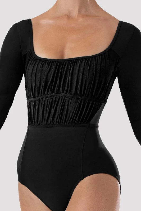 Ladies Zoey 3/4 Sleeve Leotard