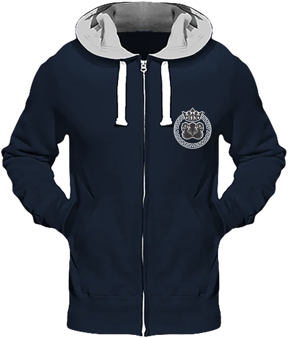 New French Navy (Grey Inner) / S