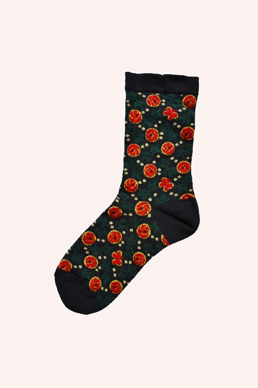 Rosy Dot Socks