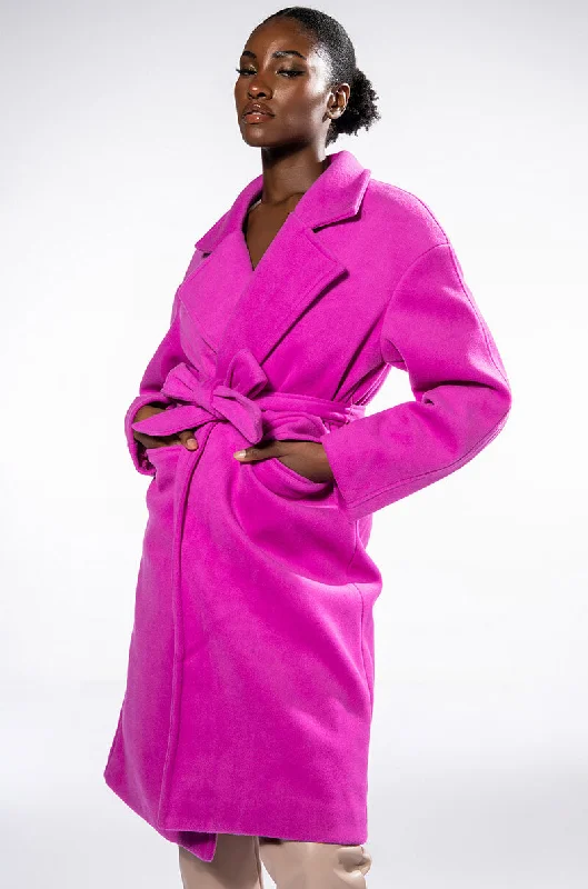 SAINT REGIS WOOL LIKE TRENCH COAT