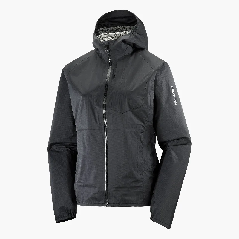 Salomon Bonatti Waterproof Jacket | Deep Black | Womens