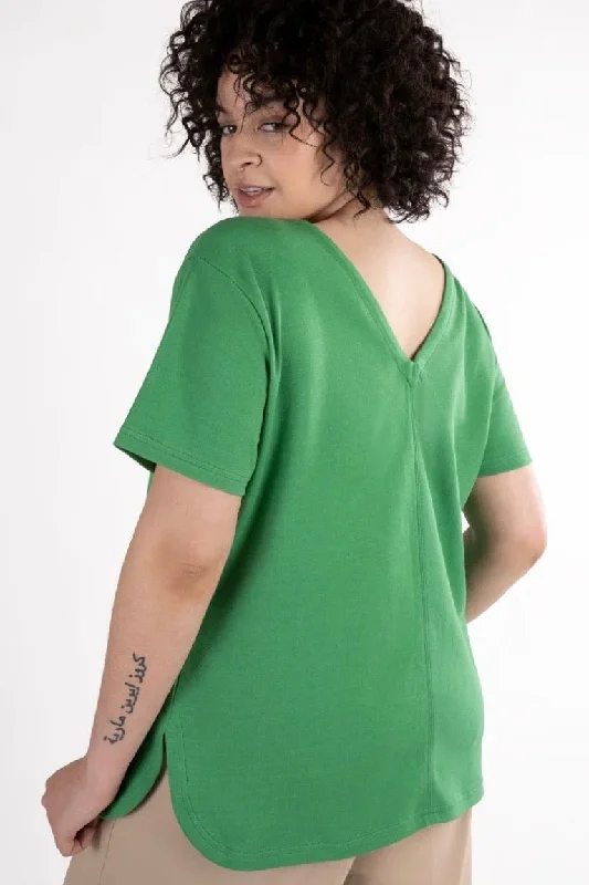 See Rose Go My Favorite Reversible Tee - Luscious Green