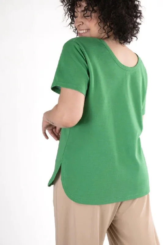 See Rose Go My Favorite Reversible Tee - Luscious Green