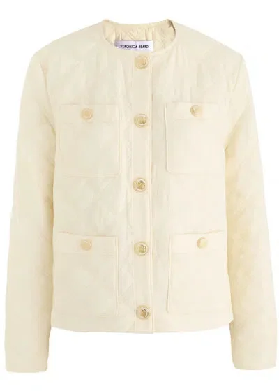 Shalia Quilted Jacket Ivory