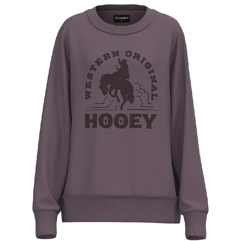 ""The Crew"" Ladies Purple Pullover