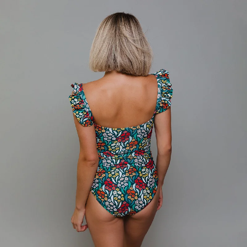 The Mimi One-Piece, Costa Floral