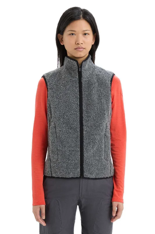 Womens RealFleece™ Merino High Pile Vest - Gritstone